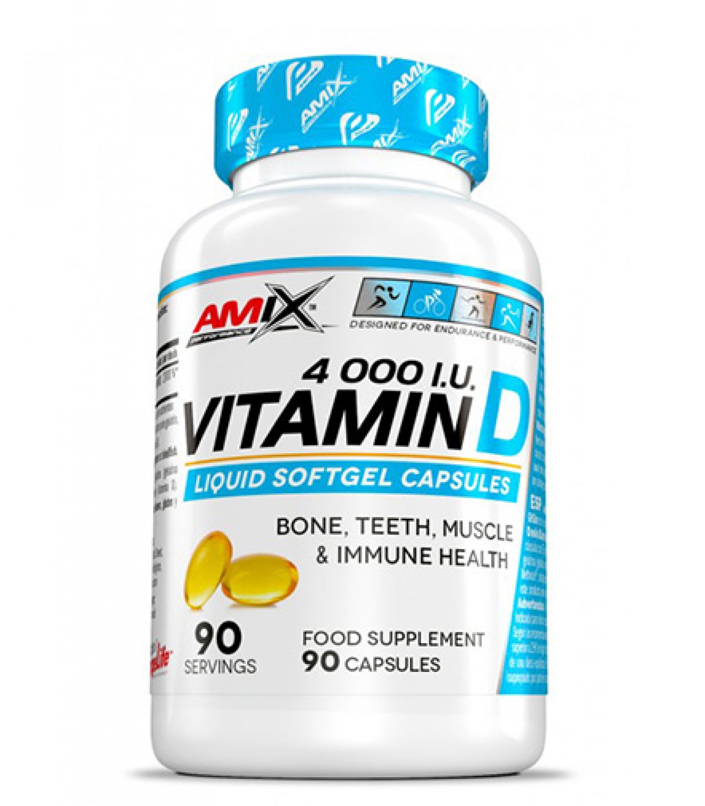AMIX Vitamin D 4.000 I.U. / 90 Softgels